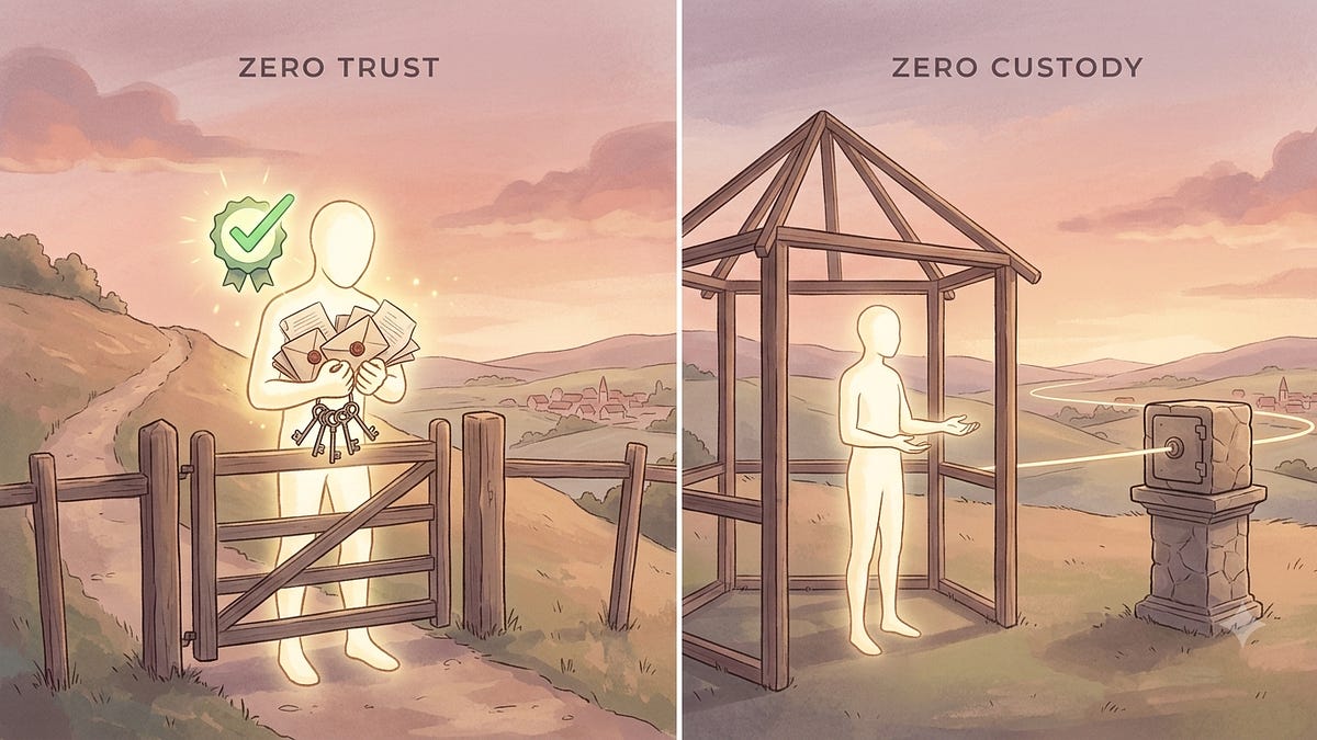 From Zero Trust to Zero Custody