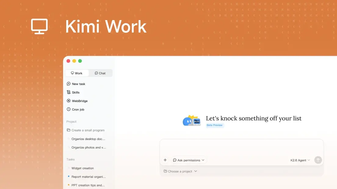 Kimi Work (Website)