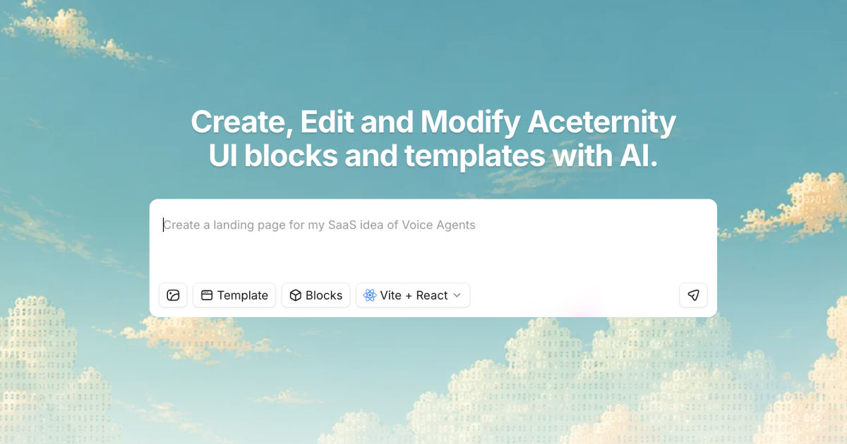 AI-powered Landing Page Builder (Website)