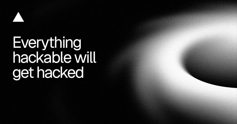 Everything hackable will get hacked