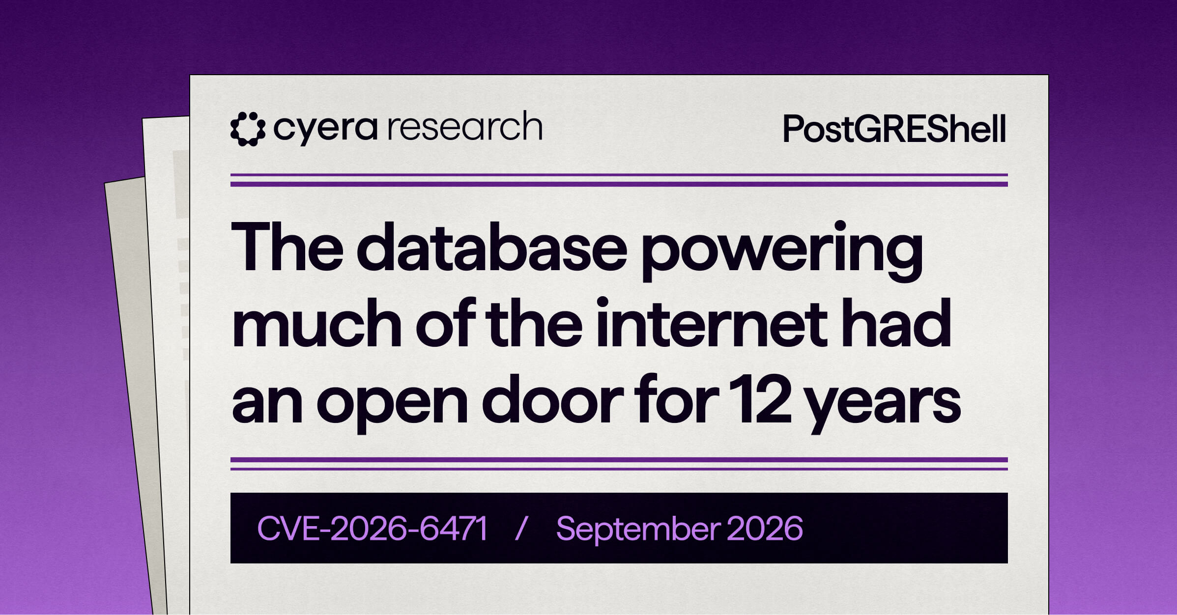The database powering much of the internet had an open door for 12 years