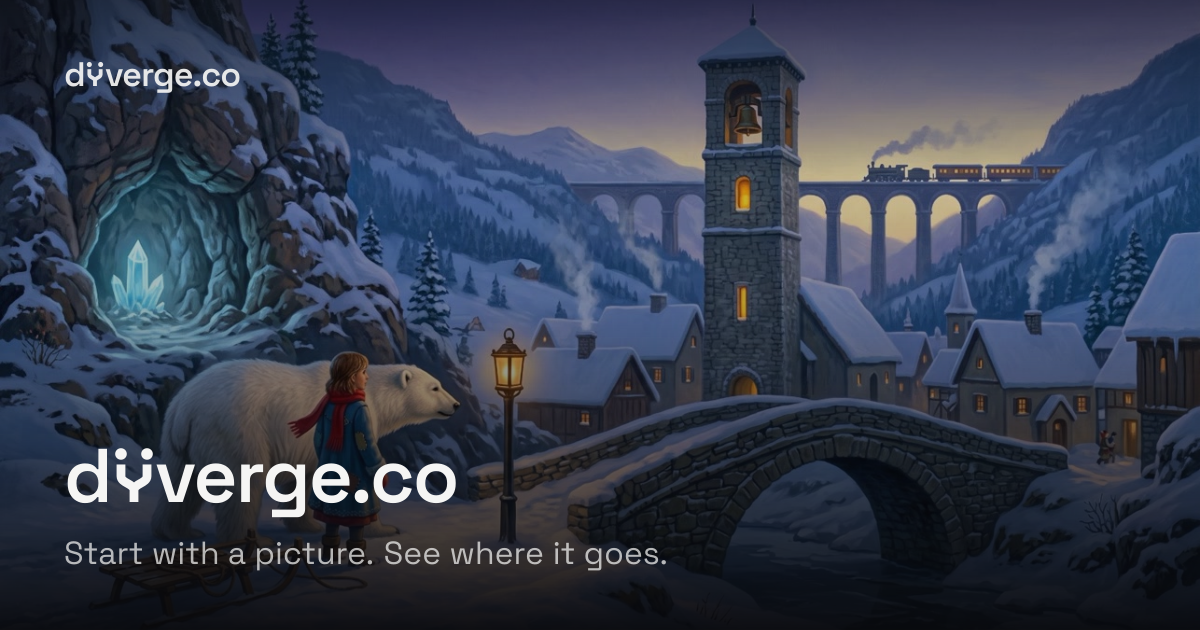 diiverge.co · Start with a picture. See where it goes.